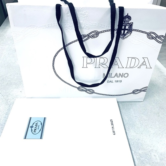 PRADA Gift Bag and 2023 Catalog - Picture 1 of 4